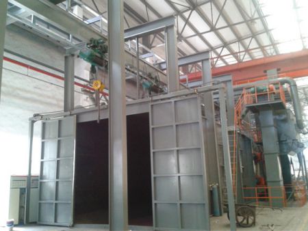 大型工程機械拋丸清理機